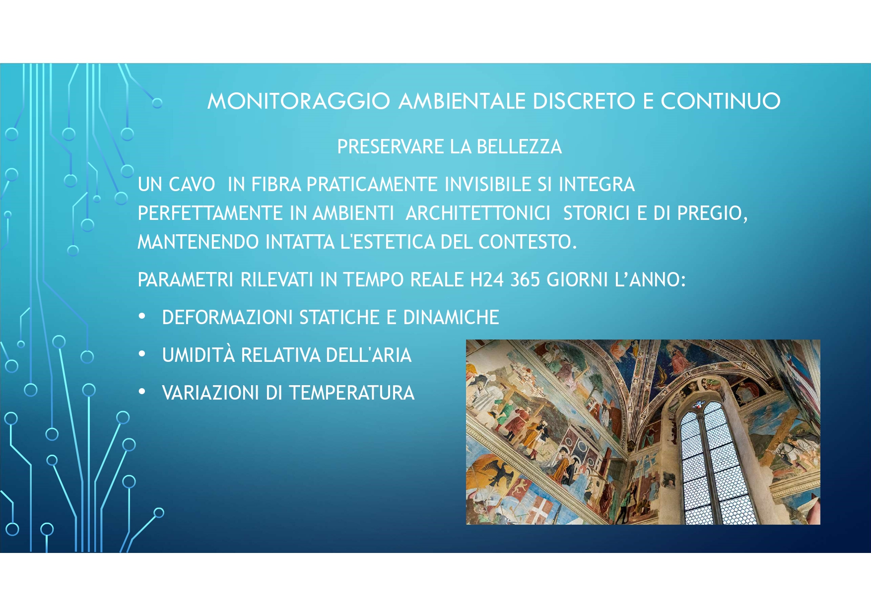monitoraggio preventivo patrimonio culturale