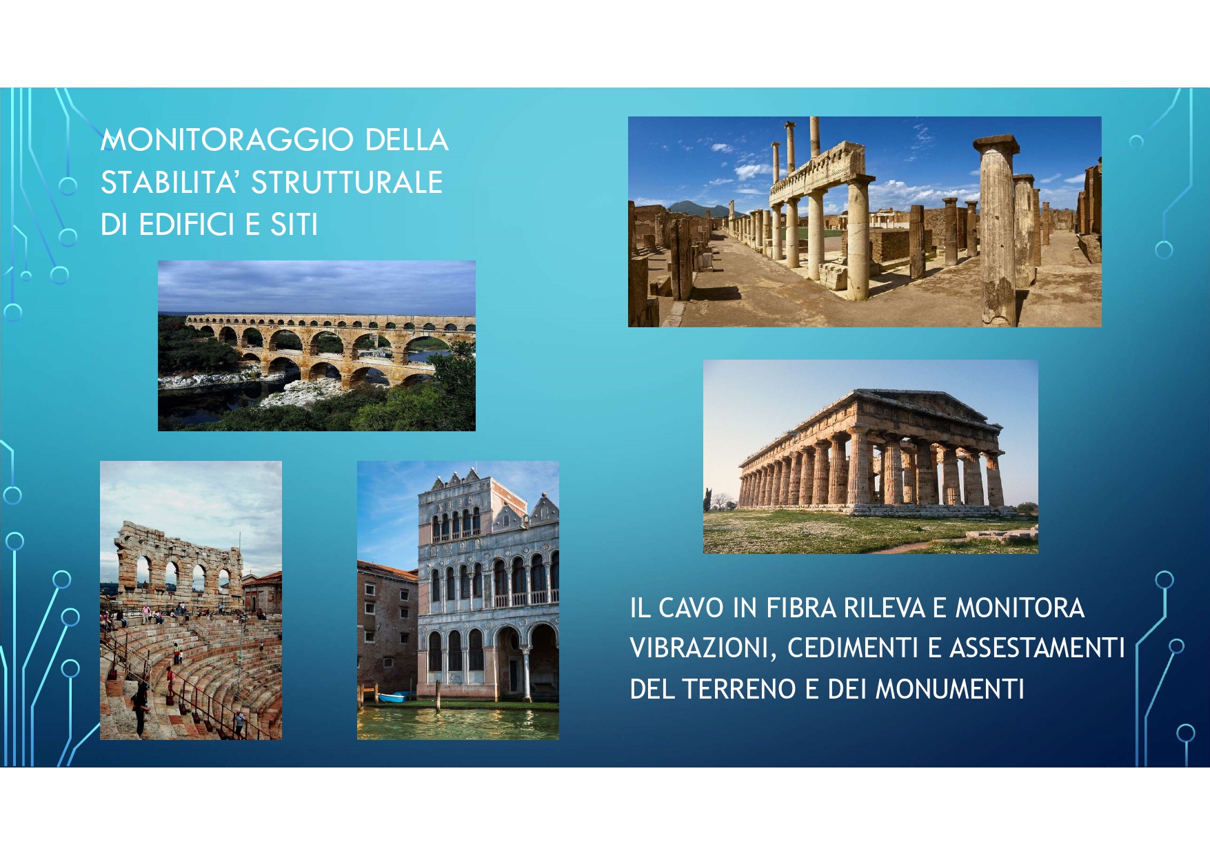monitoraggio preventivo patrimonio culturale