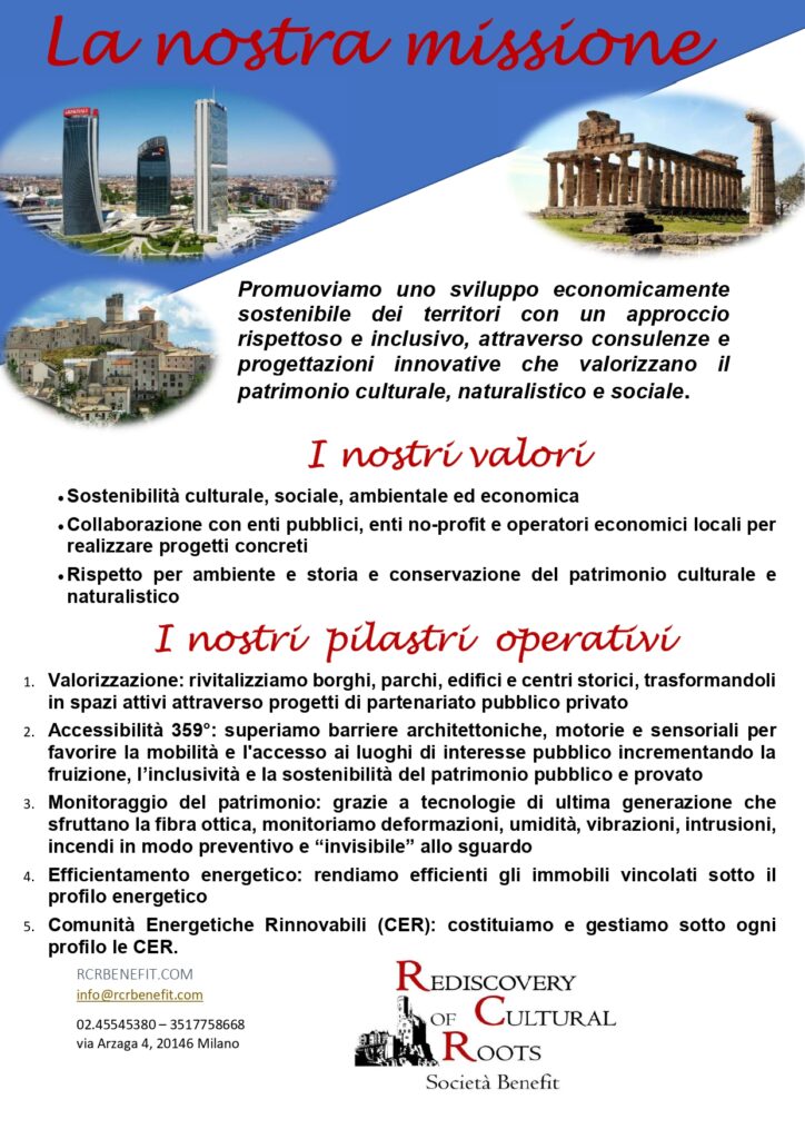 presentazione ziendale rcr